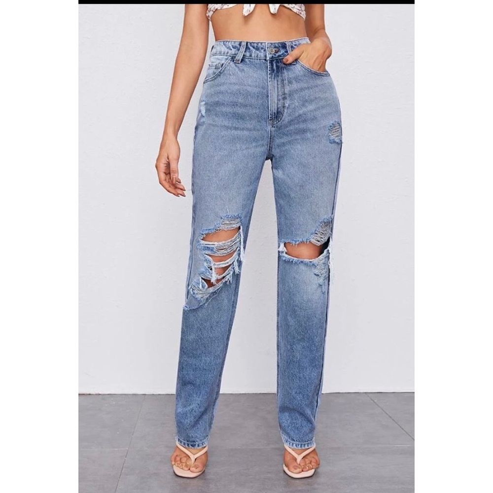 SOLD-90s style boyfriend jeans -NEW